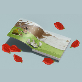 Иллюстрации к "Сказкам о цветах" Анны Саксе