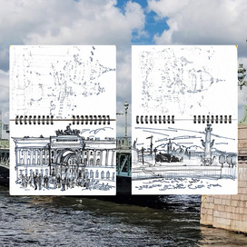 Скетчбук | Санкт-Петербург 2023