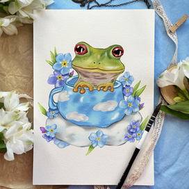 Лягушка квакушка