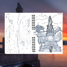 Скетчбук | Санкт_Петербург 2023