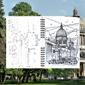 Скетчбук | Санкт-Петербург 2023