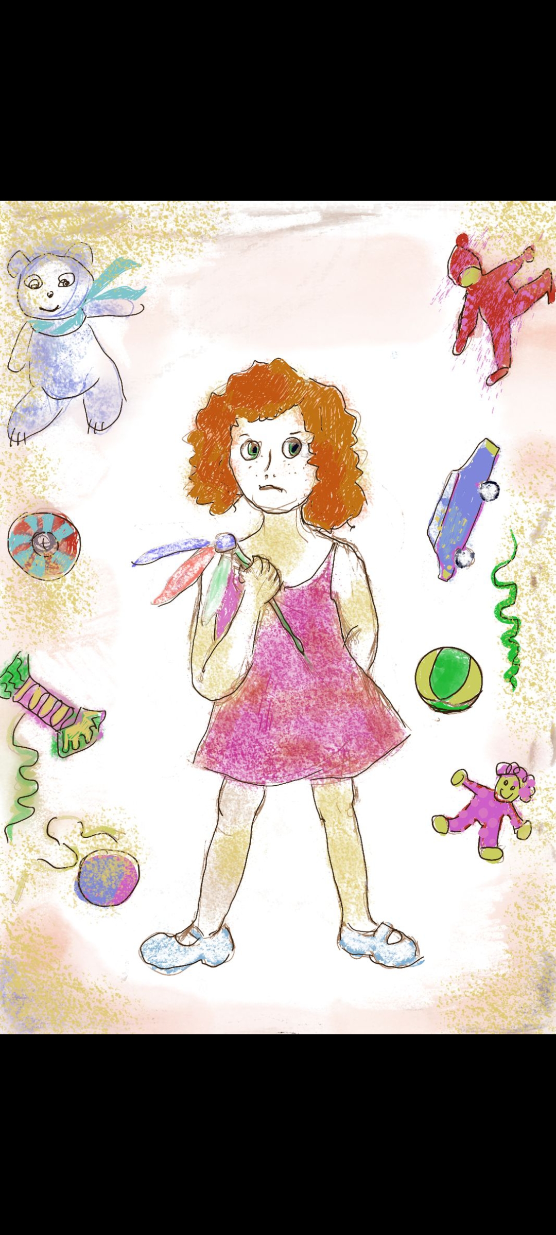 Девочка Женя.,,Цветик-семицветик"