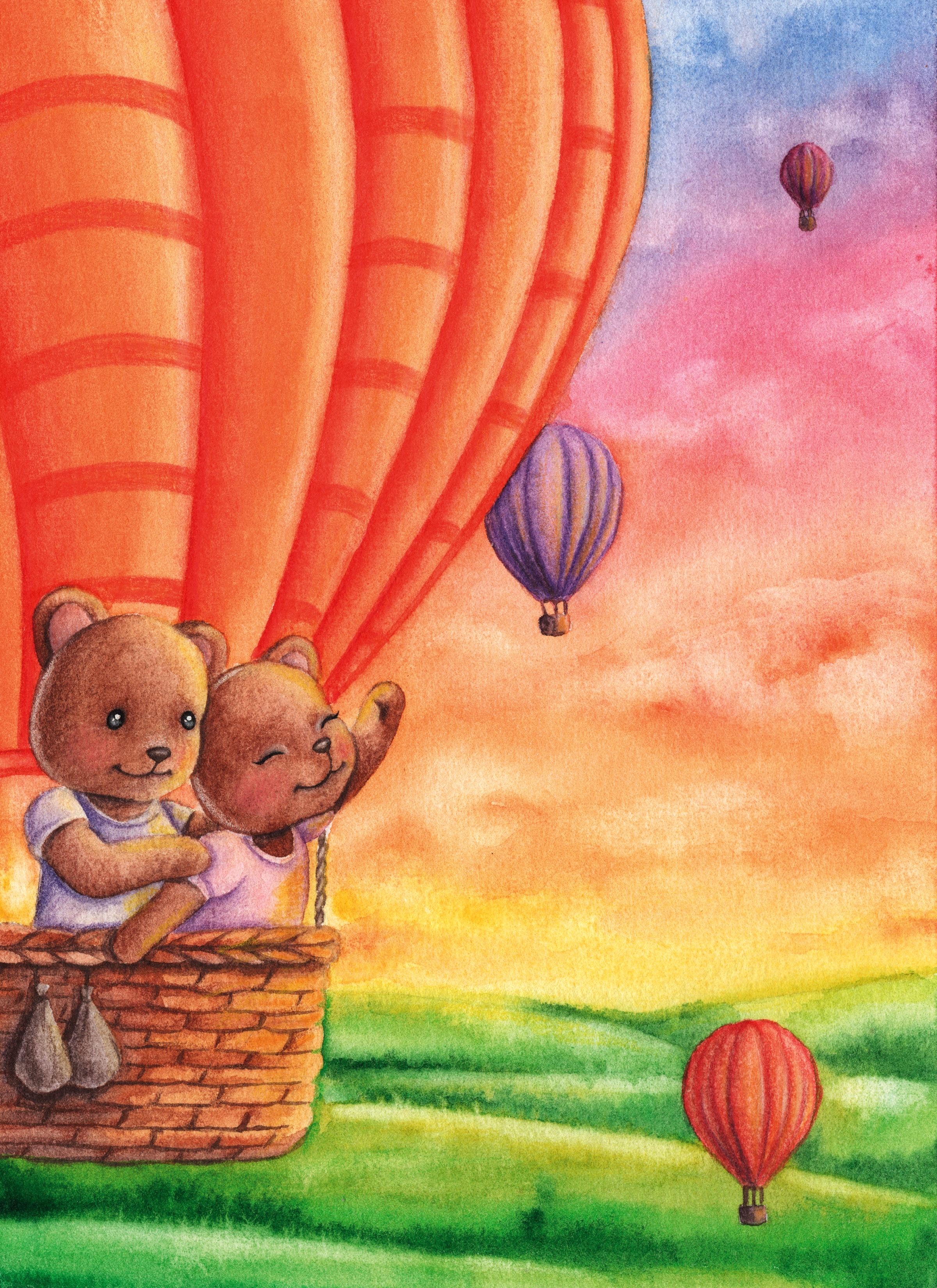 Мишки на шаре