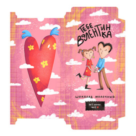 Упаковка шоколада