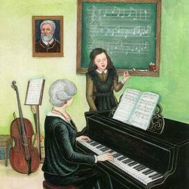 Иллюстрация к произведению «Девочки,прославившие Россию»