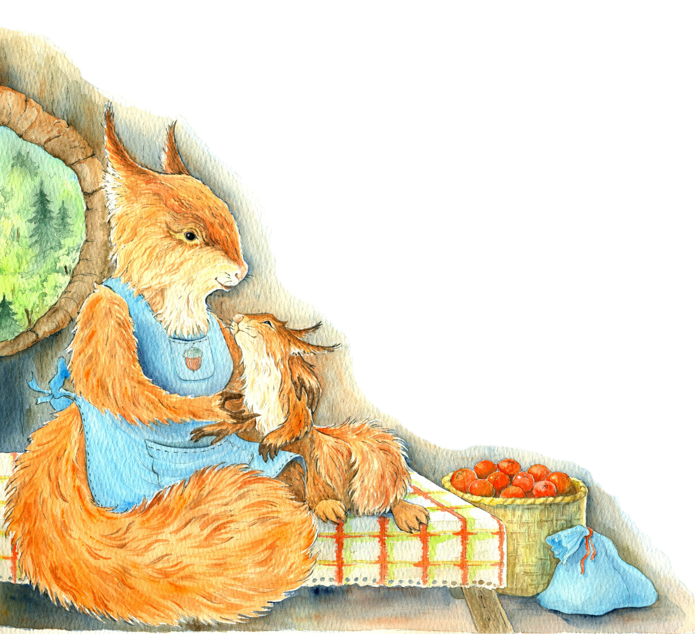 Лапка с мамой