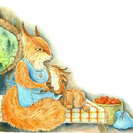 Лапка с мамой