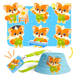 Стикеры & Маскот для детского учебного центра