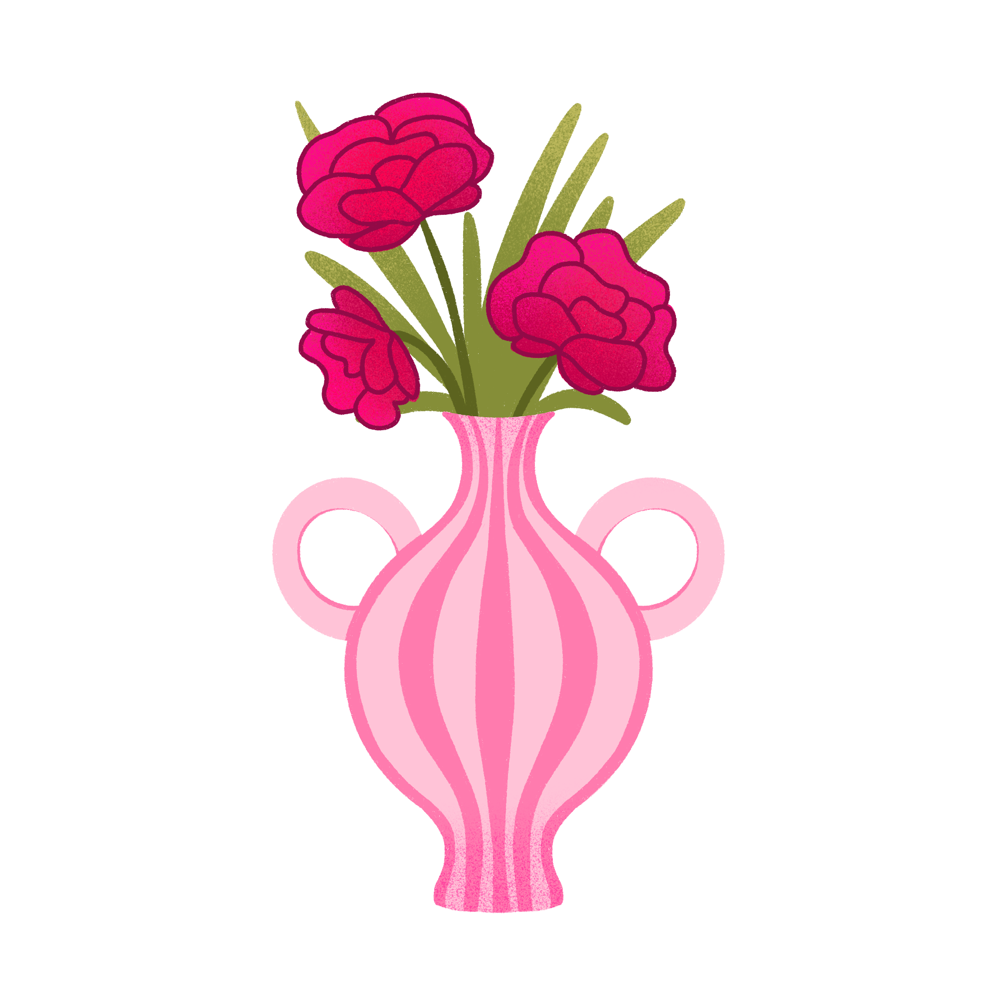 цветы | стикер ко дню святого валентина