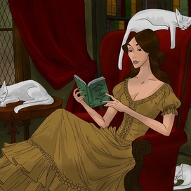 Девушка с книгой