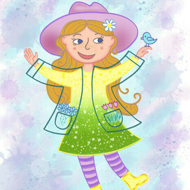 Девушка весна