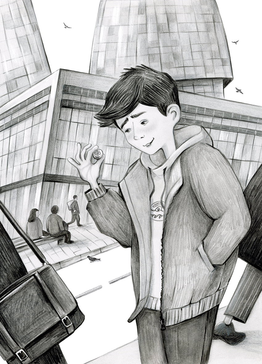 Иллюстрация к повести "Наследник Кукулькана"