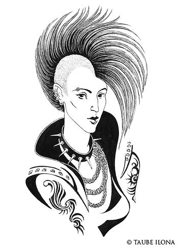 О, сколько женских черт хранит портрет!