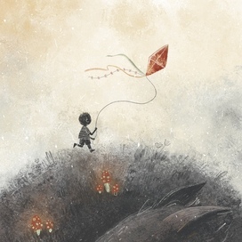 Мальчик с воздушным змеем