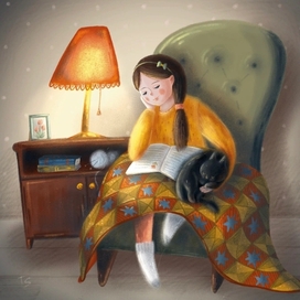 Уютный вечер с книгой 