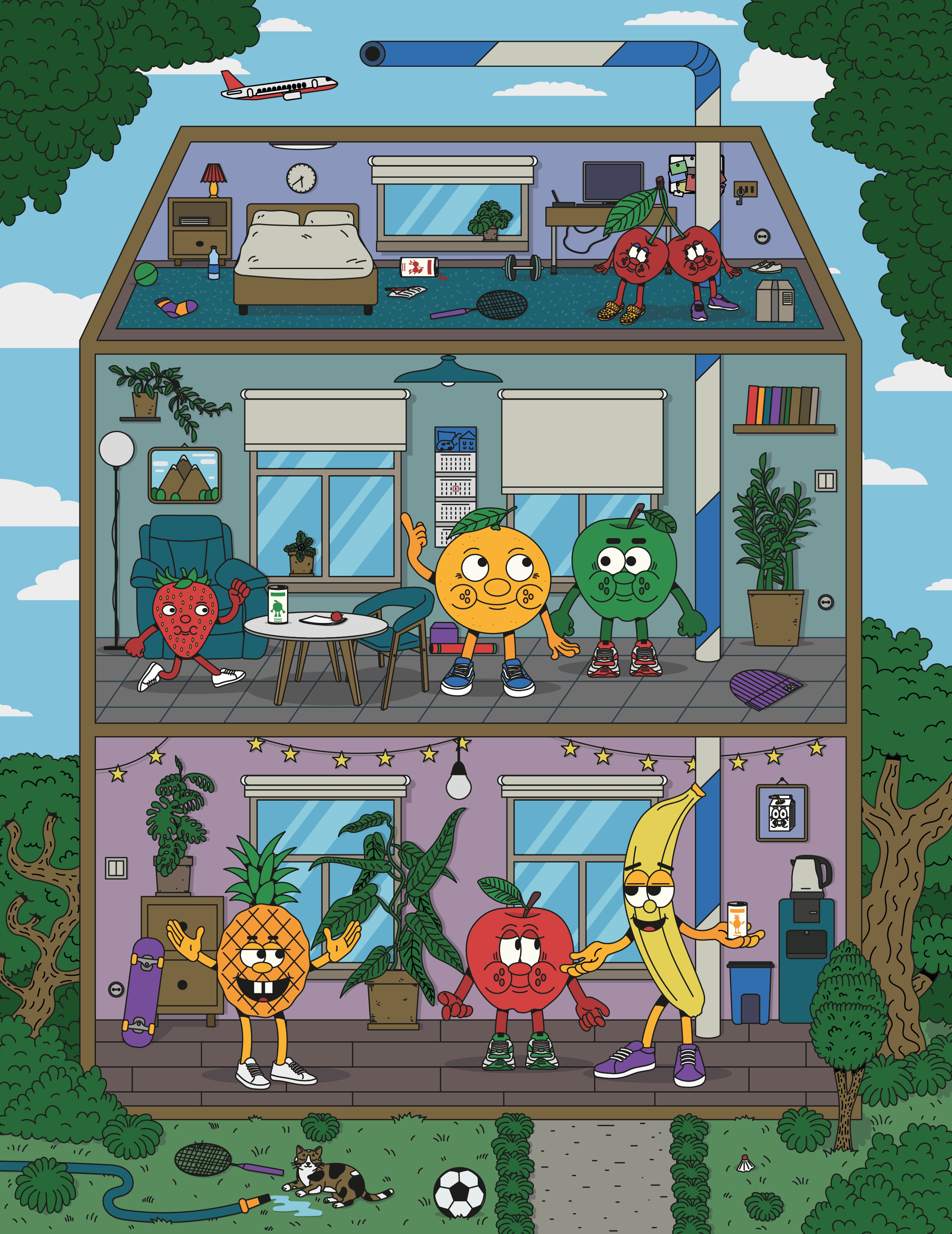 Фруктовый дом