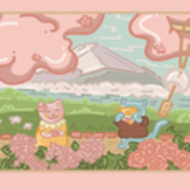 Иллюстрации для разных сезонов мобильной игры