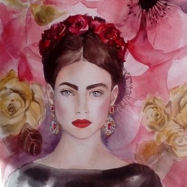 Заставка к журналу для женщин 