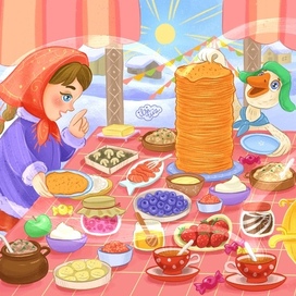 С чем желаете блины?