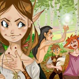 Персонажи из мира Фэнтези 