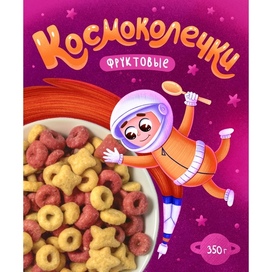 Иллюстрация для упаковки сухого завтрака