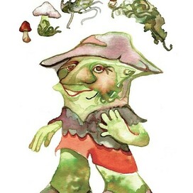 Боровичок из серии "Славянская нечисть", 2025