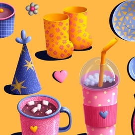 Предметы для лягушонка волшебника 