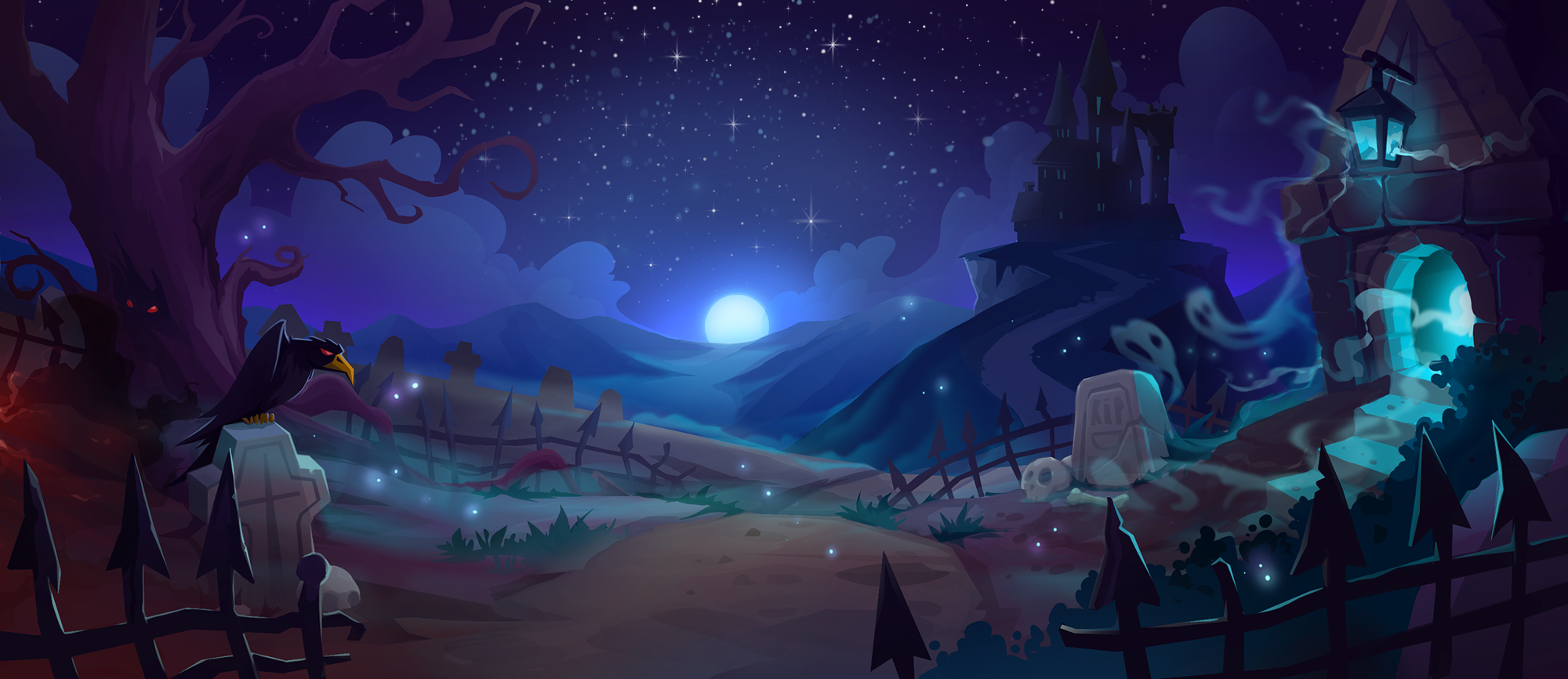 Шёпот ночи у заброшенного замка