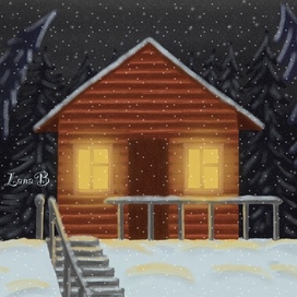 Зимняя ночь