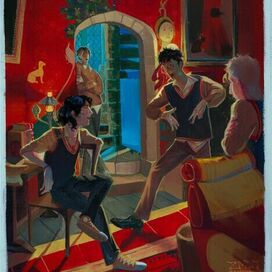 Сохатый, Лунатик, Бродяга и Хвост