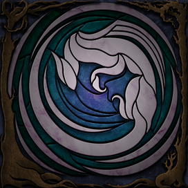 Витраж "Осколки"