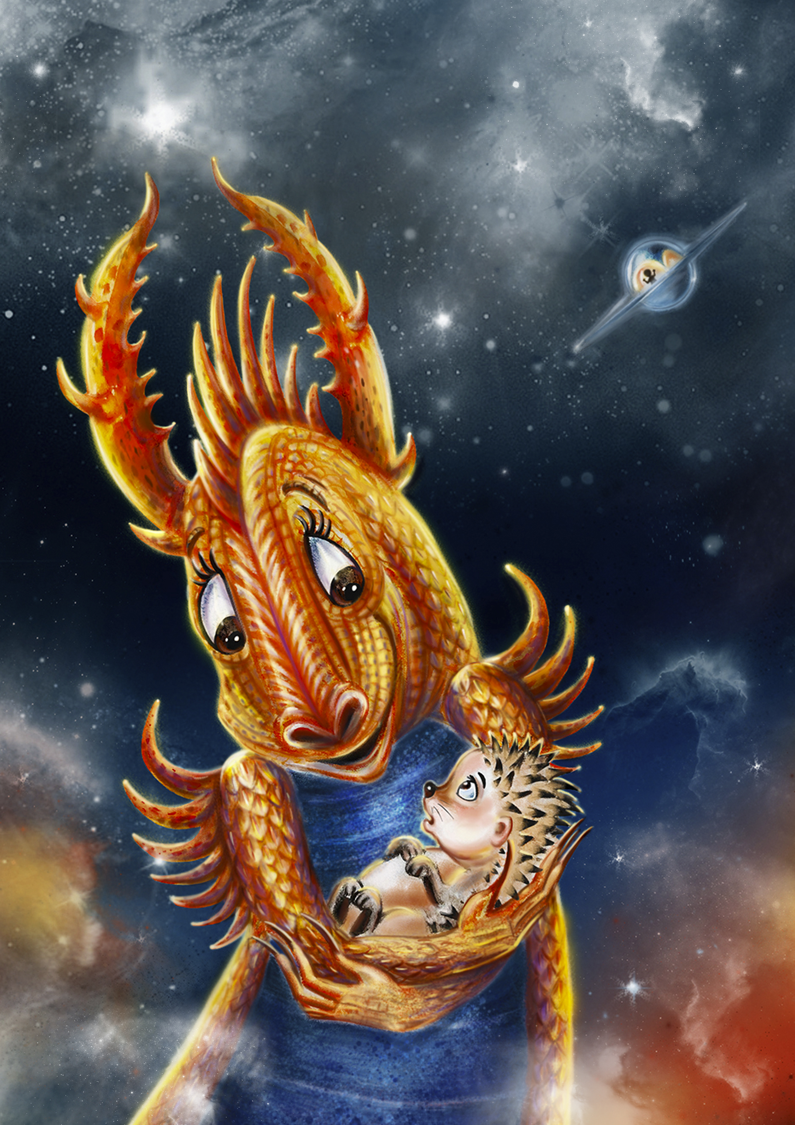 Иарель - Хранителница Пепельных Зарниц с планеты Аурелия-Марес.