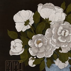 Белые цветы