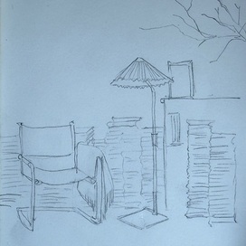 Набросок интерьера