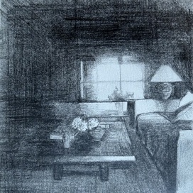 Интерьер в графике