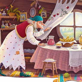 Баба Яга в тревоге