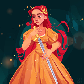 Девушка-воин