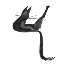 Ч — ЧЁРНАЯ кошка