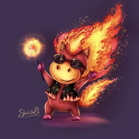 Огненная пони