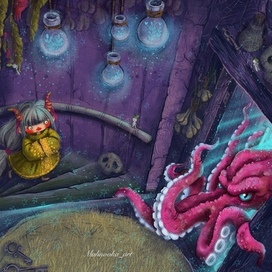 В доме ведьмы