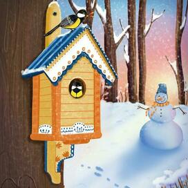 Рассвет в лесу