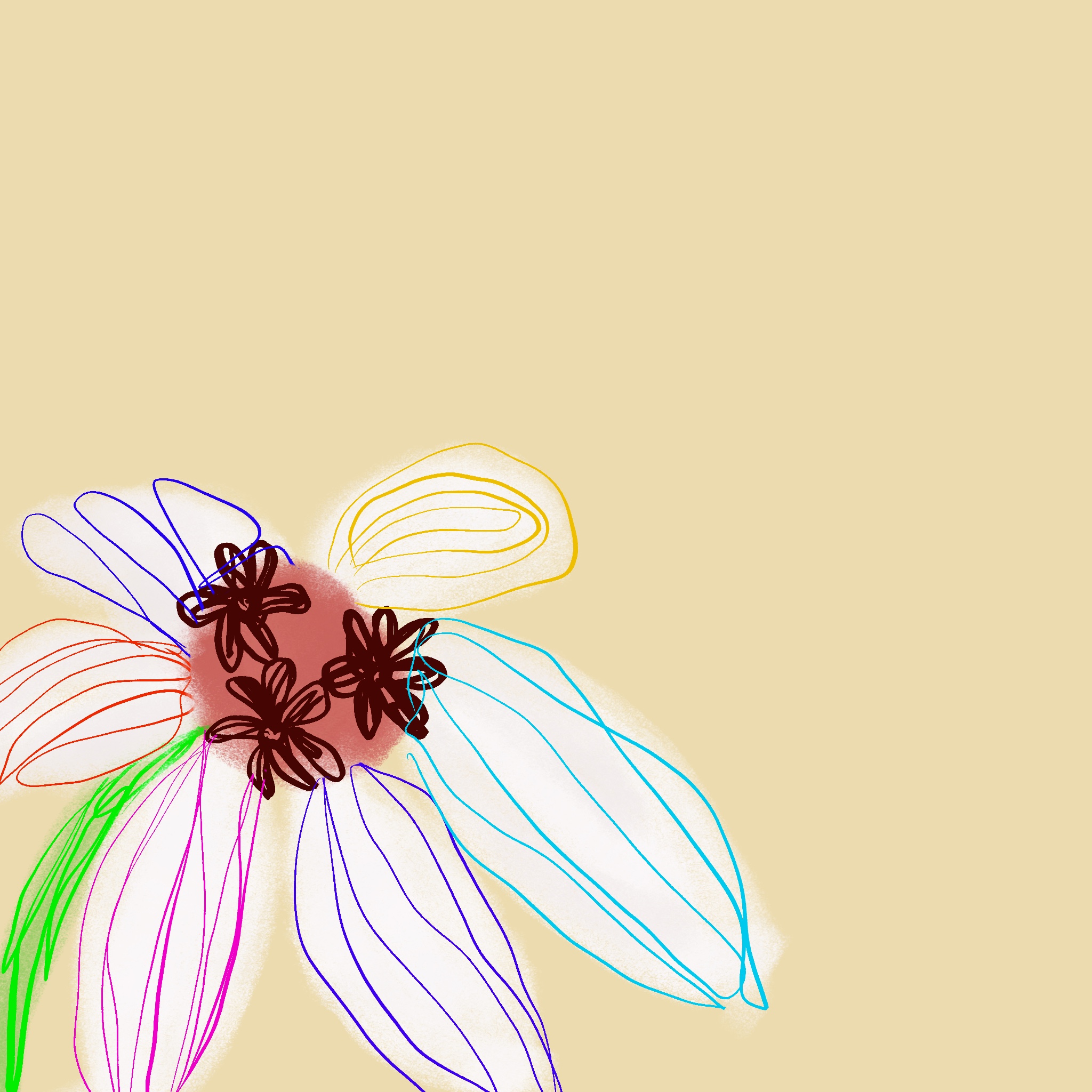 Цветок в цветке