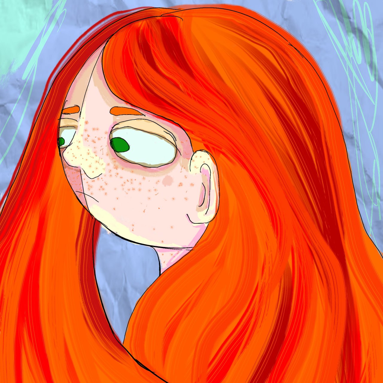 Девушка с рыжими волосами