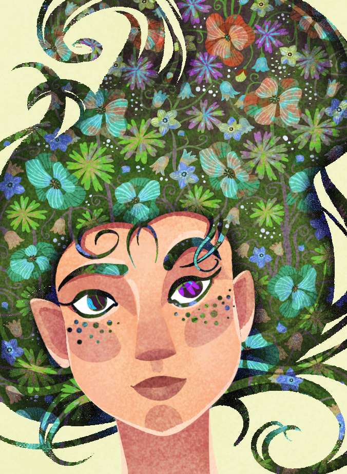 Девушка-весна