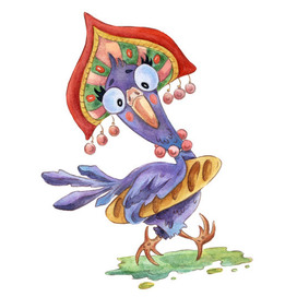 Иду батон крошить