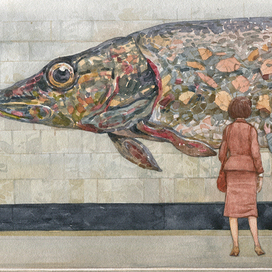 Станция метро Нагатинский затон