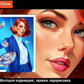 дорисовка после ИИ