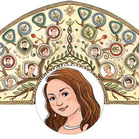 Обложка для ВК "Кокошник-древо"