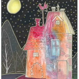 Ночь в деревне