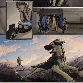 Комикс о маленькой жизни и большой утрате